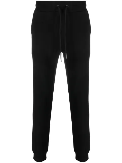 Iceberg logo-embroidered drawstring track pants Black P24EI1PB0216317