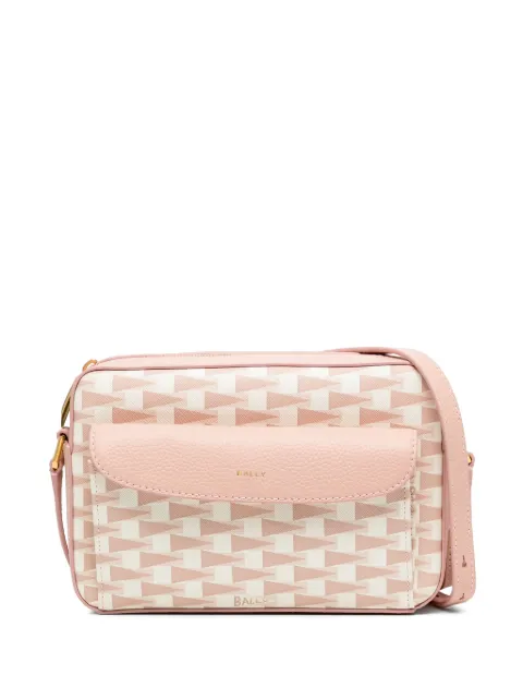 Bally Daniel Pennant-print crossbody bag Pink WAC01UTP046
