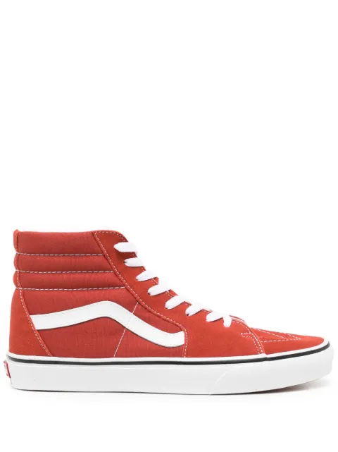 Vans SK8 Hi logo-patch sneakers Red VN0007NS49X