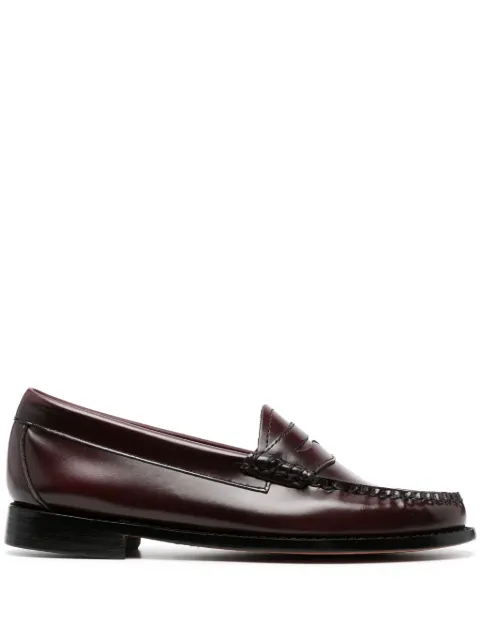 G.H.Bass Weejuns leather penny loafers Red BA410100NN