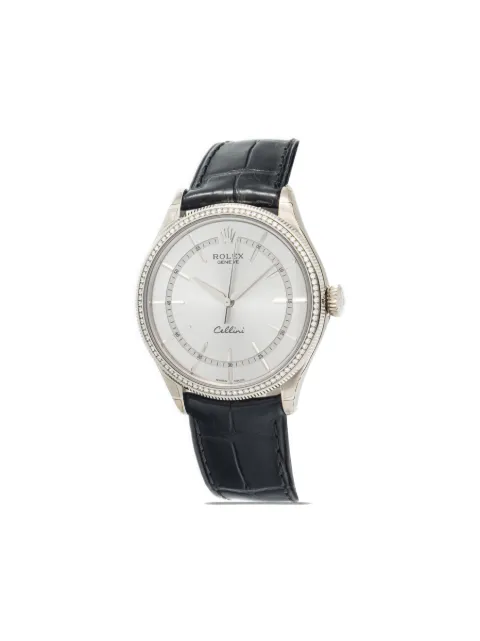 Rolex pre-owned Cellini Time 39mm Silver 50609