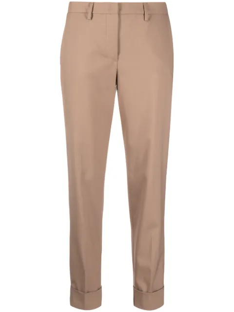 Fabiana Filippi Montefalco cropped trousers Brown PADP04F3640000H713
