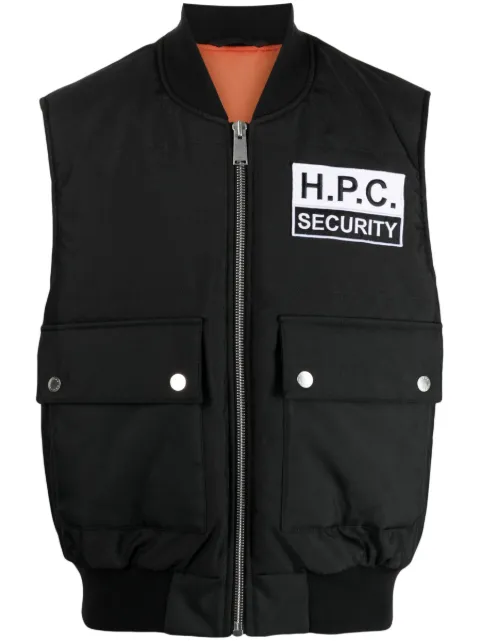 Heron Preston H.P.C. Security gilet Black HMEX002F23FAB0011001