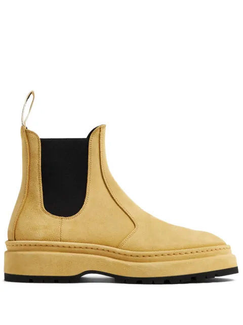 Jacquemus Les Chelsea Pavane ankle boots Neutrals 236FO0194031130