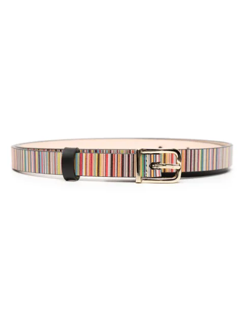 Paul Smith striped leather belt Multicolour W1A7614LSKSIG