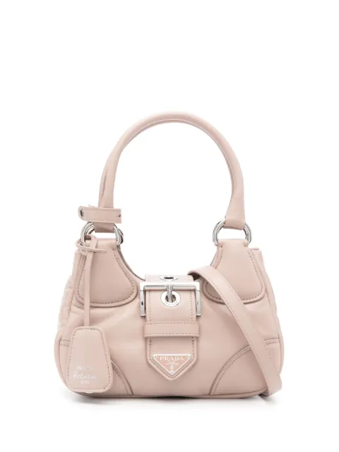Prada triangle-logo tote bag Neutrals 1BA381VOOM2DYI