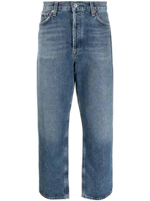 AGOLDE mid-rise straigth-leg jeans Blue A6421206