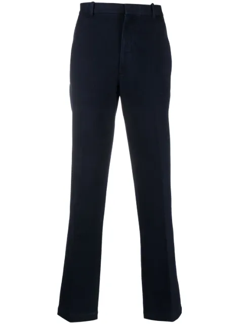 Circolo 1901 straight-leg cotton trousers Blue CN4060
