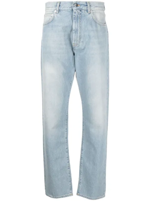 LouLou de Saison Wular high-rise straight-leg jeans Blue WULAR