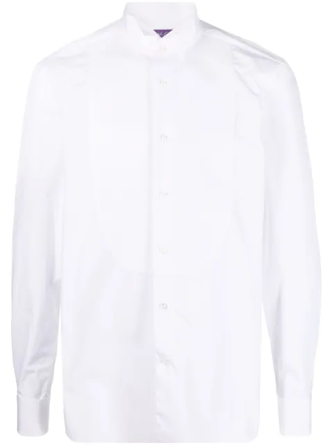 Ralph Lauren Purple Label wingtip-collar poplin shirt White 791530494