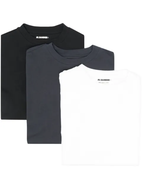 JIL SANDER+ 3-pack short-sleeved T-shirt set Neutrals J47GC0001JTN254000