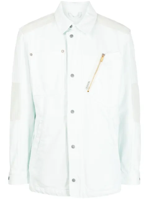 OBJECTS IV LIFE multi-pocket shirt jacket Blue OBJ00221813