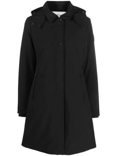 Woolrich hooded parka coat Black CFWWOU0890FRUT3496