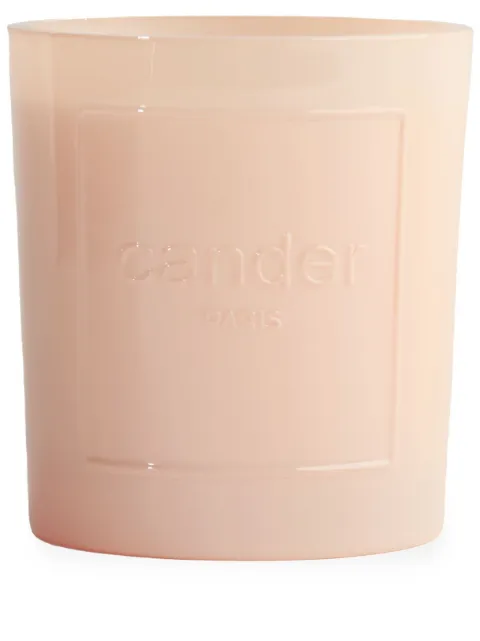 Cander Rose logo-embossed candle Pink SCENTEDCANDLE0002