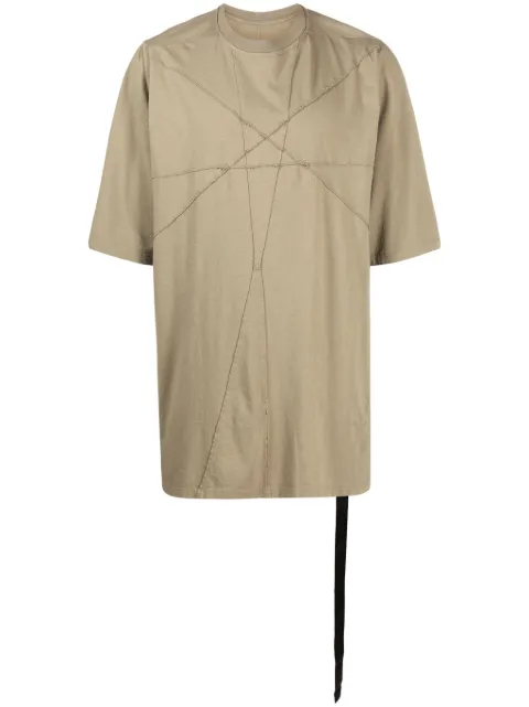 Rick Owens DRKSHDW Jumbo short-sleeved T-shirt Green DU02C5274RNET1