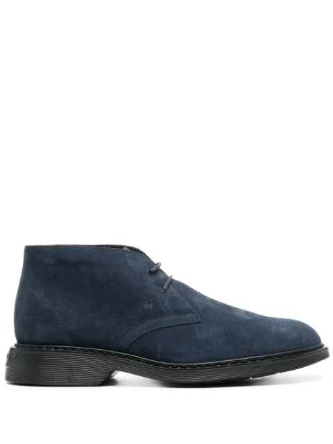 Hogan suede desert boots Blue HXM5760EP70HG0