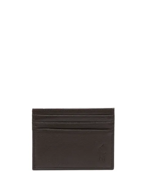 Polo Ralph Lauren Polo Pony-debossed leather card holder Brown 405913722001