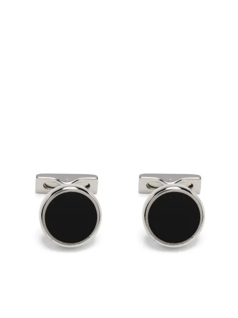 S.T. Dupont round-cut cufflinks Silver 005576