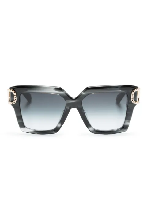 VALENTINO GARAVANI EYEWEAR VLogo Signature square-frame sunglasses Black VLS107