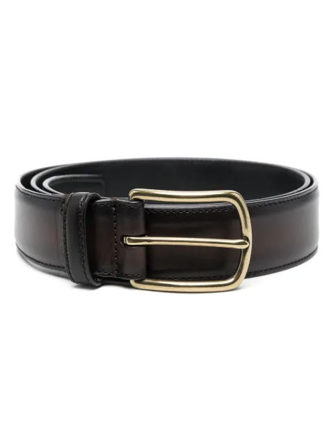 Officine Creative Strip 04 leather belt Brown OCSTRIP04