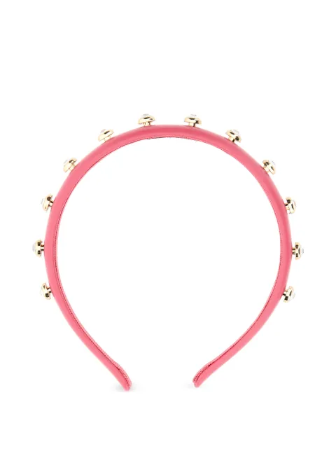 RED(V) embellished headband Pink QJ0C54HQP