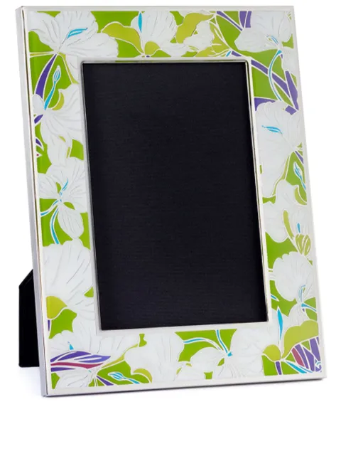 Shanghai Tang floral-print photo frame Green S6AHC247CG