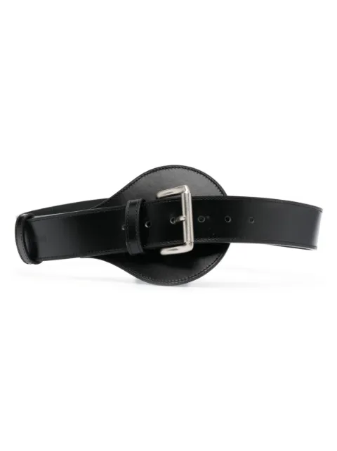 Gianfranco Ferré Pre-Owned 2000s buckled leather belt Black GNFR180EE