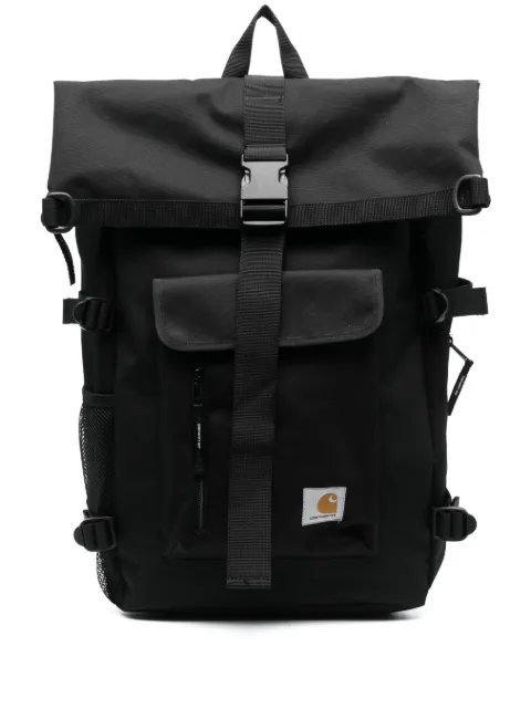 Carhartt WIP Philis logo-patch backpack Black I031575