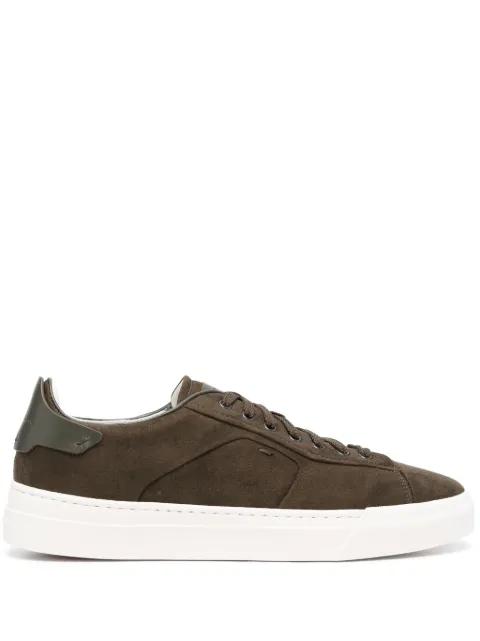 Santoni low-top suede sneakers Green MBGT21910PNNHCNJV27VERDE