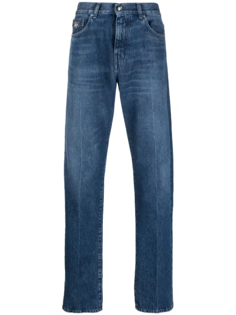 Versace straight-leg mid-rise jeans Blue 10108161A07987