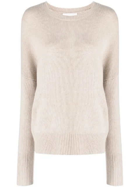 Lisa Yang extra-long sleeved cashmere jumper Neutrals 201726