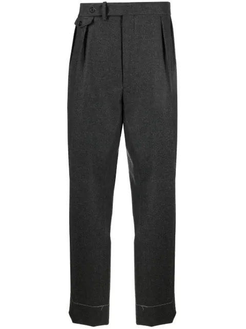 Ralph Lauren Purple Label straight-leg tailored trousers Grey 798920956001