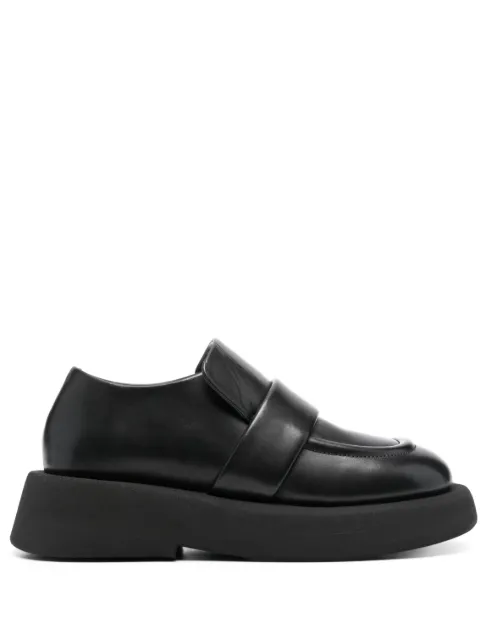 Marsèll slip-on leather loafers Black MWG554118