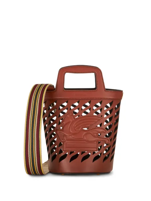 ETRO Coffa leather bucket bag Brown 1P0782211