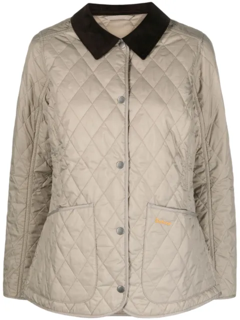 Barbour Annandale quilted jacket Grey LQU0475BE53