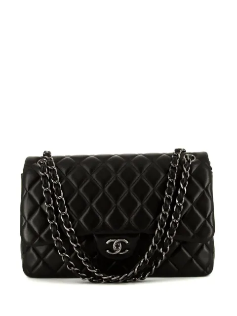 CHANEL Pre-Owned jumbo Timeless shoulder bag Black 388479