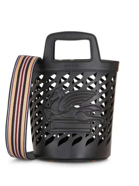 ETRO Coffa leather bucket bag Black 1P0782211