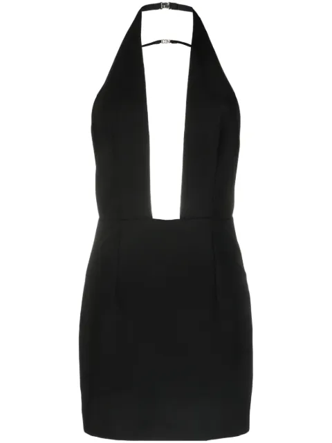 DSQUARED2 halterneck open-back minidress Black S80CT0022S60567