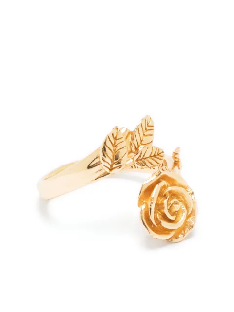 Emanuele Bicocchi spiral-bound design polished-finish ring Gold RSA3G