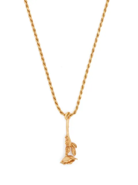 Emanuele Bicocchi statement-pendant polished-finish necklace Gold RSP2G