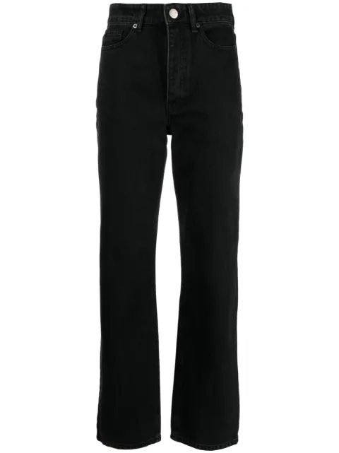 By Malene Birger straight-leg organic-cotton jeans Black Q70252017Z