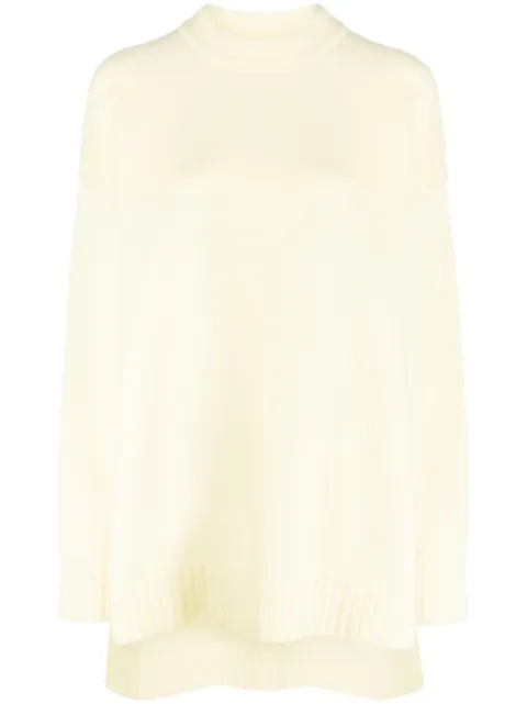 Jil Sander long-sleeve crew-neck wool jumper Yellow J02GP0151J14506