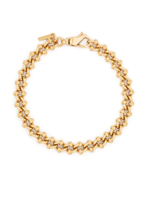 Emanuele Bicocchi knot-detail gold-plated chain bracelet Gold SKNB1G