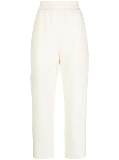 Gentry Portofino textured straight-leg track pants Neutrals D337NI