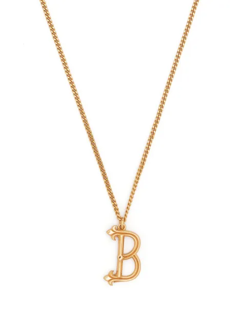 Emanuele Bicocchi statement-pendant polished-finish necklace Gold GINZB