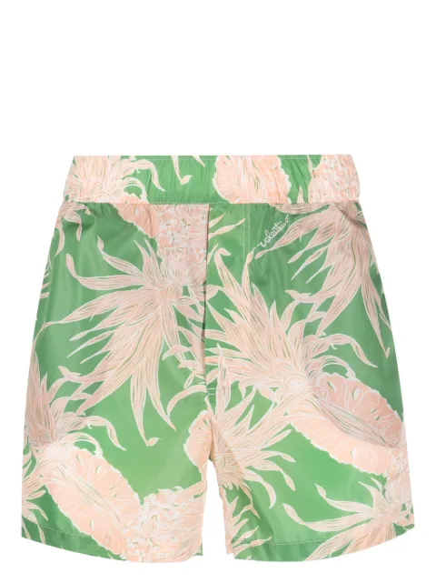 Valentino Garavani pineapple-print swim shorts Green VUH0289KS