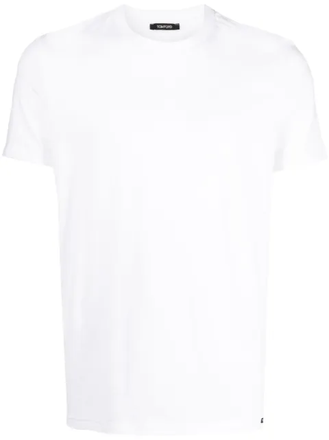 TOM FORD white T-shirts White T4M08141