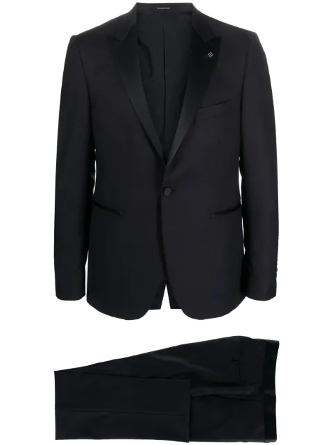 Tagliatore single-breasted virgin wool suit Blue SFBR15A01LIS550017UPER017