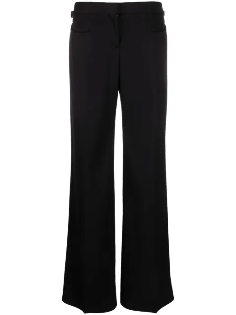 TOM FORD wool straight-leg trousers Black PAW536FAX751
