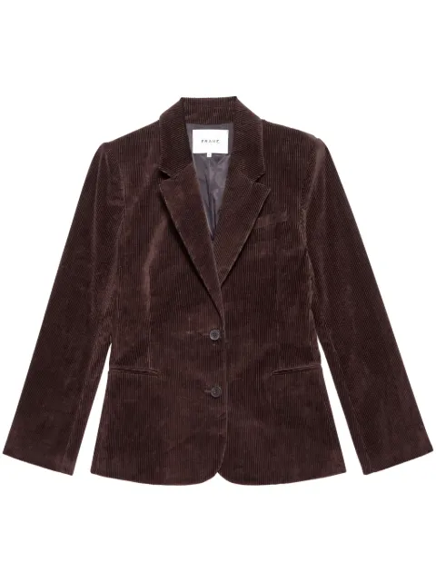 FRAME The Femme corduroy blazer Brown LWOT0932